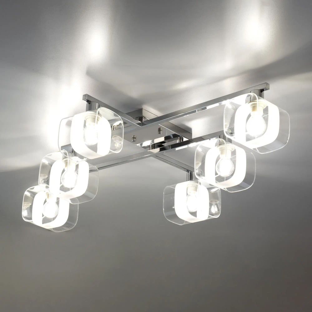 Citilux Вирта CL139161 Люстра потолочная Хром