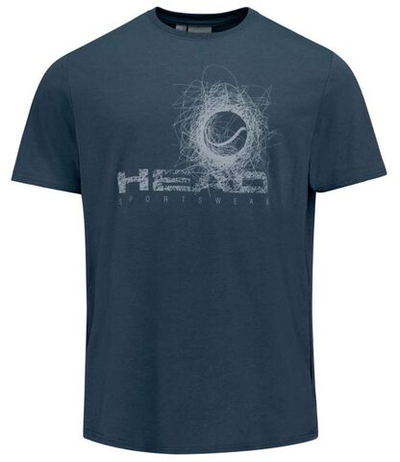Мужская теннисная футболка Head Vision T-Shirt - navy