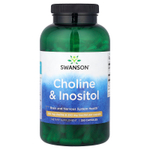 Swanson, холин и инозитол, 250 капсул