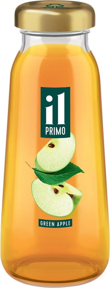 Сок Primo, зеленое яблоко, 0,2 л