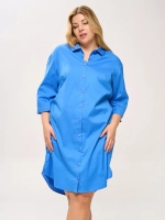 Платье-рубашка с карманами