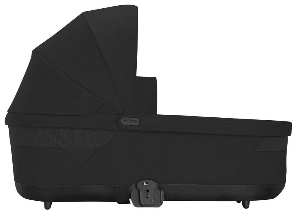 Коляска Cybex Balios S Lux BLK 2025 Cloud G i-Size Fog Grey 3 в 1 Moon Black с дождевиками