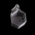 Подставка для карандашей Фига, Дуля, Кукиш, серая