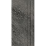 Paradyz Ardis Dark - Ступень простая структурная с насечками 300x600