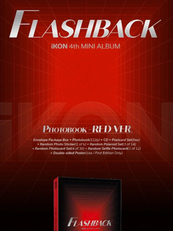 Альбом iKON - FLASHBACK 4th Mini Album PHOTOBOOK 2 Version SET