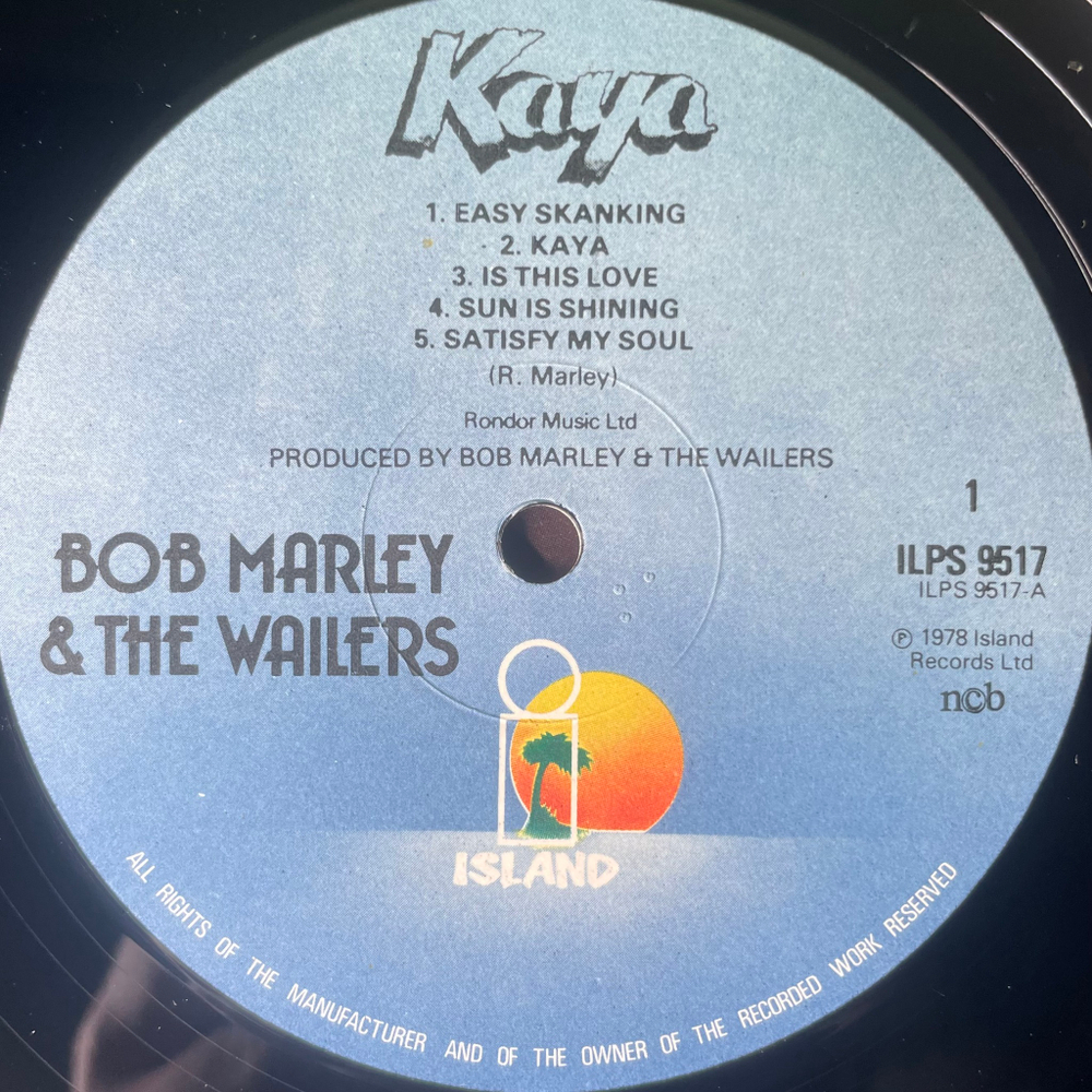 Bob Marley & The Wailers - Kaya (Скандинавия 1978г.)