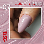 Цветная жесткая база Colloration Hard №07 - Пудрово-розовый с лиловой ноткой (20 мл)