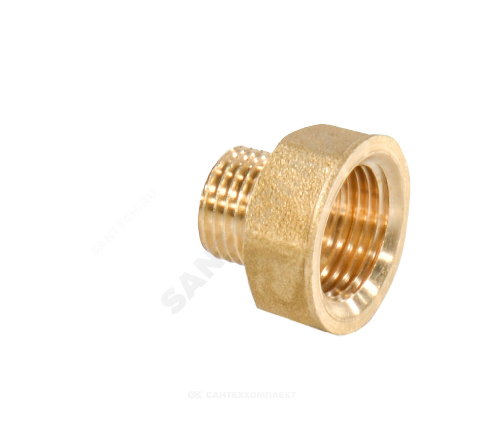 Переход латунь Ду 32х20 (1 1/4"х3/4") ВР/НР VALFEX VF.592.L.114.034