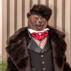 Кукла коллекционная Медведь Шаляпин