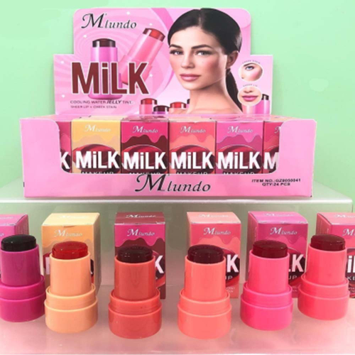 Кремовые румяна-помада 2в1