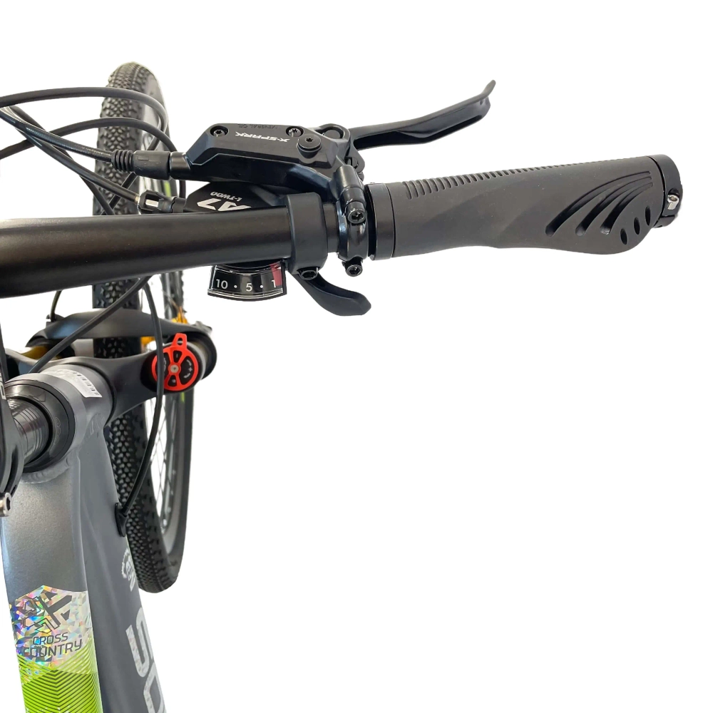 Велосипед Dinos 27.5" 10скор (L-Twoo A7, алюминиевая рама, гидравлические тормоза) Серый (DIN-45-3)