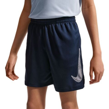 Детские теннисные шорты Nike Boys Dri-FIT Multi - midnight navy/white