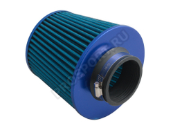 Фильтр воздушный нулевого сопротивления TORNADO, синий/синий D70мм