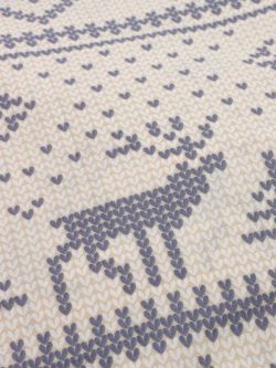 Постельное белье Сказка "Скандинавия/Вязание" 1,5-сп Наволочка 50х70 см 1 шт Простынь на резинке 90х200 см Пододеяльник 145х215 см, перкаль