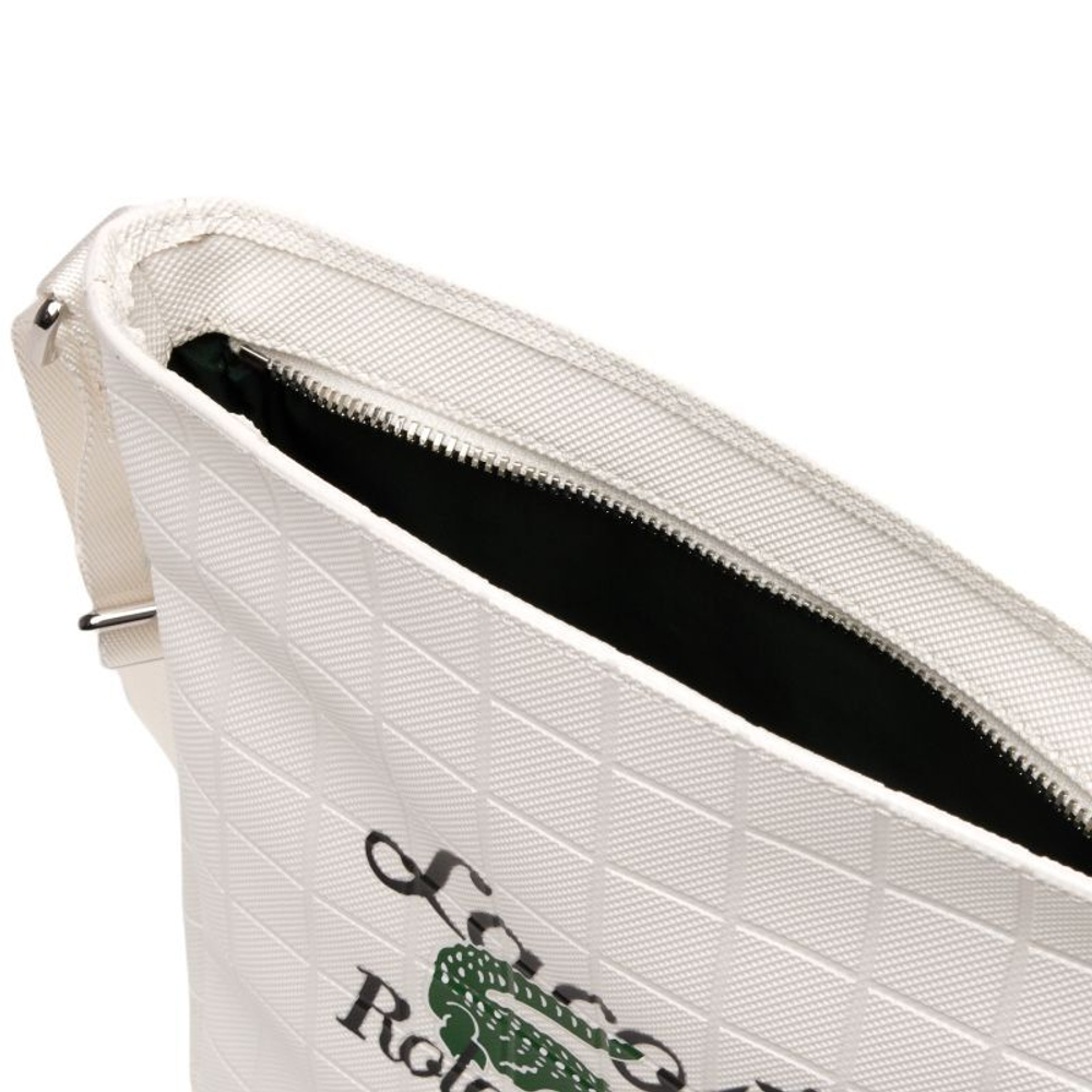 Lacoste Women’s Roland Garros Edition Shoulder Bag - White