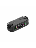Наушники беспроводные KM12, TWS, вкладыши, Bluetooth 5.0, 30