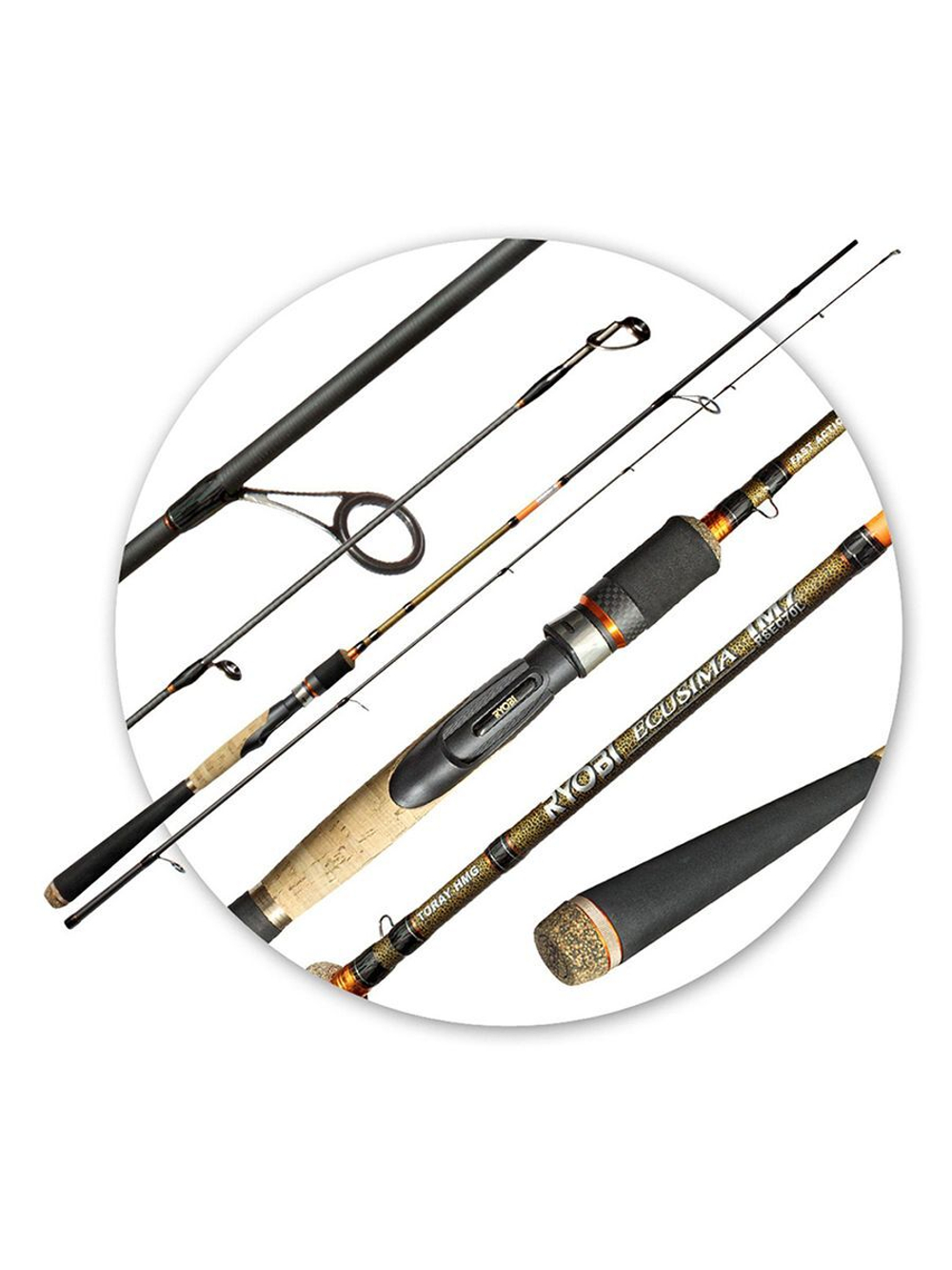 Спиннинг штекерный ECUSIMA 2,10 10-35g