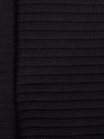 Черно-белый костюм для девочки в полоску