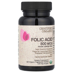 Futurebiotics, Фолиевая кислота из цедры лимона, 800 мкг, 120 органических вегетарианских таблеток