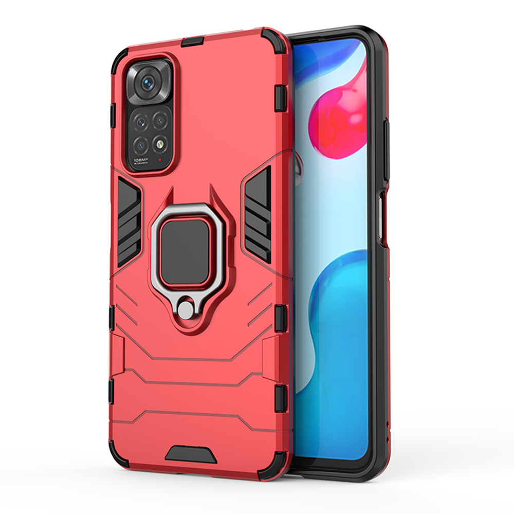 Противоударный чехол с кольцом Panther Case для Xiaomi Reddmi Note 11 / 11S