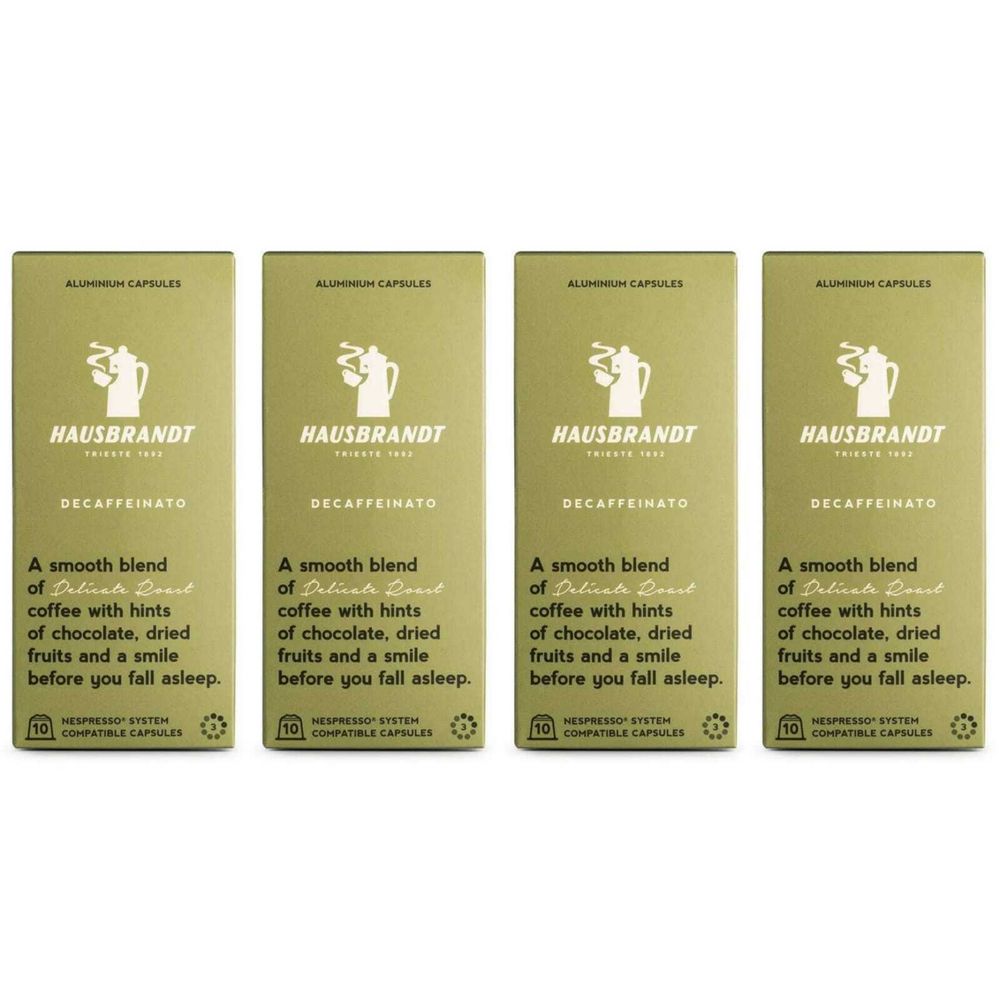 Кофе в капсулах Hausbrandt Decaffeinato, 10 капсул