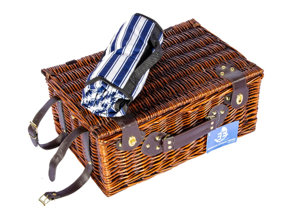 529057.2 Набор для пикника на 4 персоны с креплением для пледа, лоза