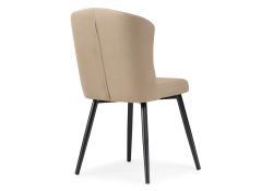 Стул на металлокаркасе Алиссум velutto 05 / черный