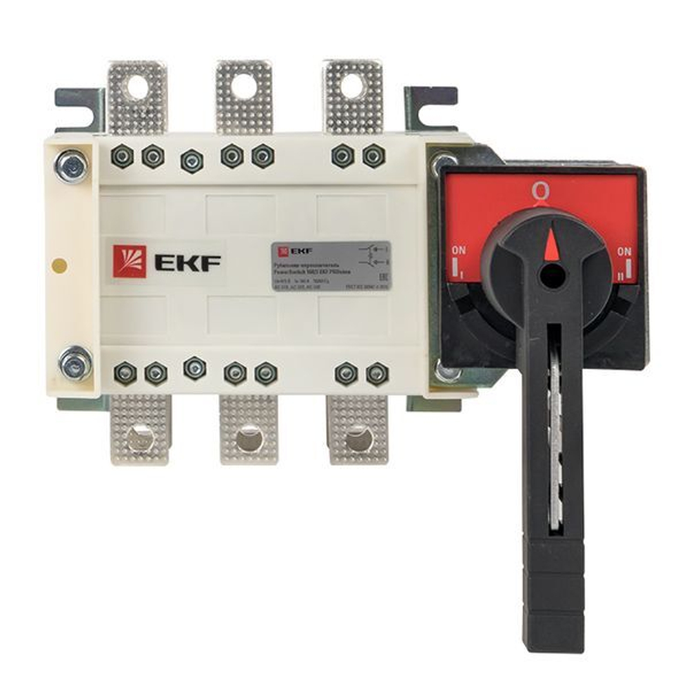 Рубильник-переключатель 160A 3P c рукояткой управления для прямой установки PowerSwitch EKF