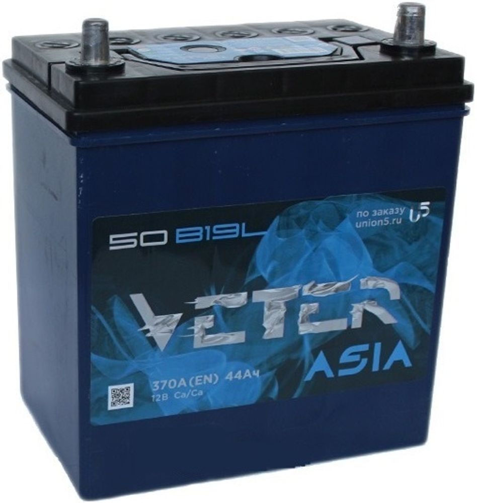 VETER Asia 6CT- 44 ( 50B19 ) аккумулятор