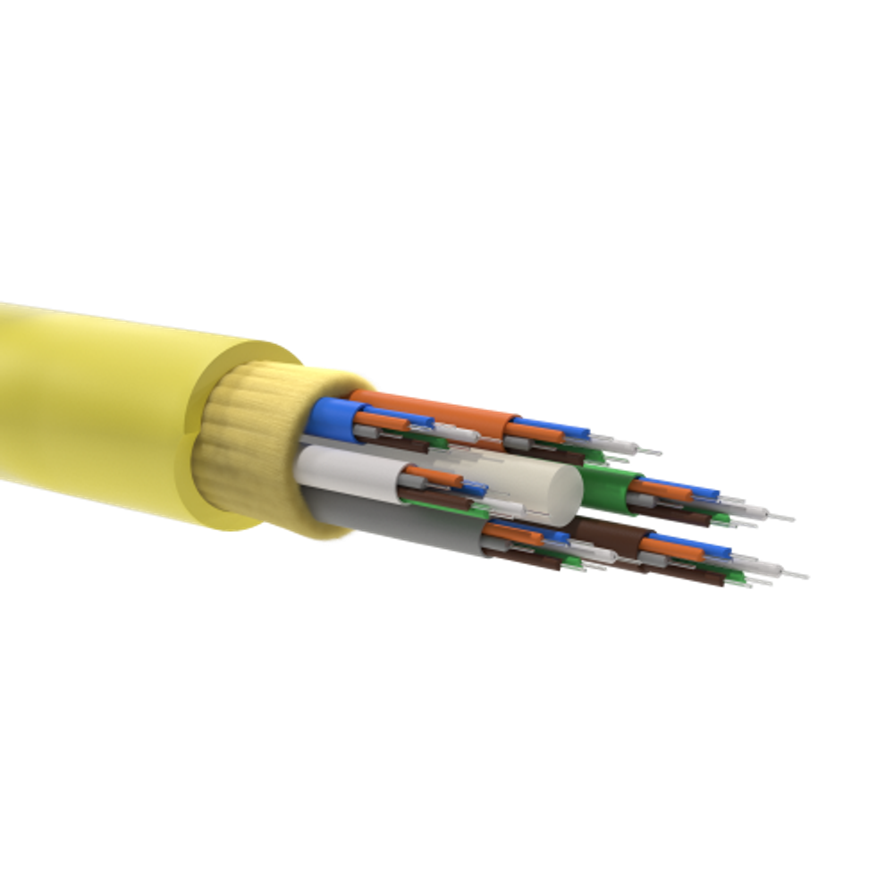 Кабель волоконно-оптический MB OS2,9/125 мкм,12 волокон в буферном покрытии, безгелевые микротрубки