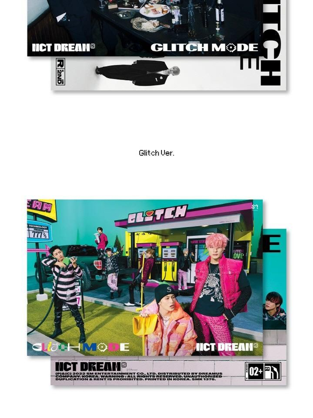 Альбом NCT DREAM - Glitch Mode 2nd Album PHOTOBOOK RANDOM