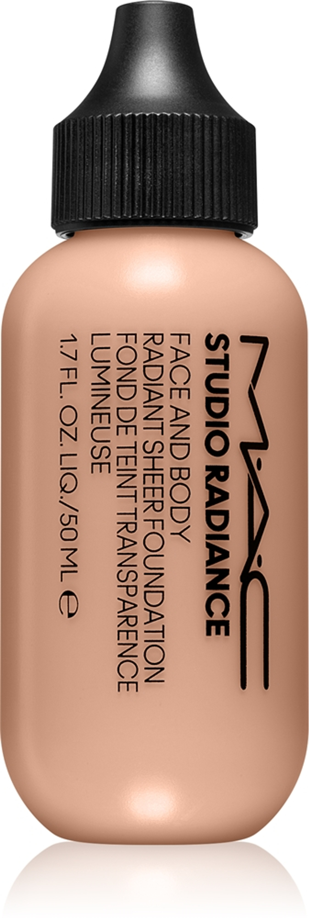 MAC Cosmetics Studio Radiance Face and Body Radiant Sheer Foundation - легкий тональный крем для лица и тела оттенок W2, 50 ml