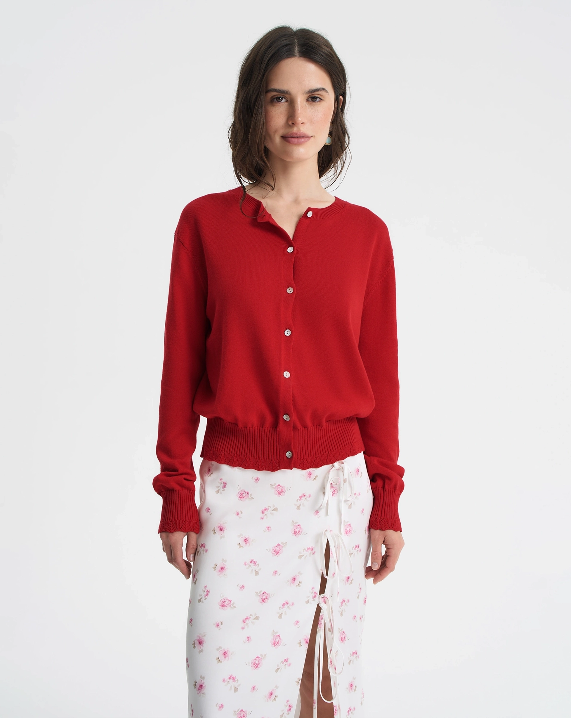 Кардиган из хлопка