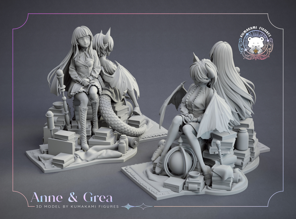 Granblue Fantasy Diorama - Anne & Grea