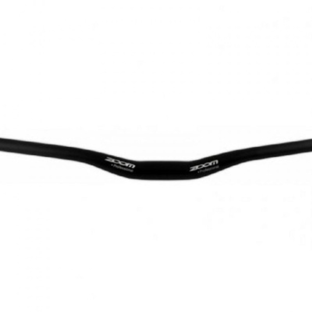 Руль, MTB-AL-330BTFOV, С подъёмом, 22,2 мм, 31,8 мм, 30 мм, 6°, 700 мм, алюминиевый сплав, ZOOM, чер