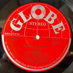 Винтажная виниловая пластинка LP The Best of B.B. King (Japan 1969) (No Obi)