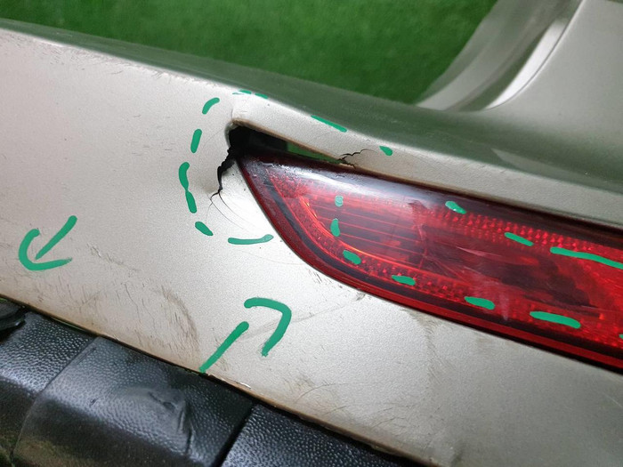 Бампер задний Porsche Cayenne 2 958 (2014-2018)