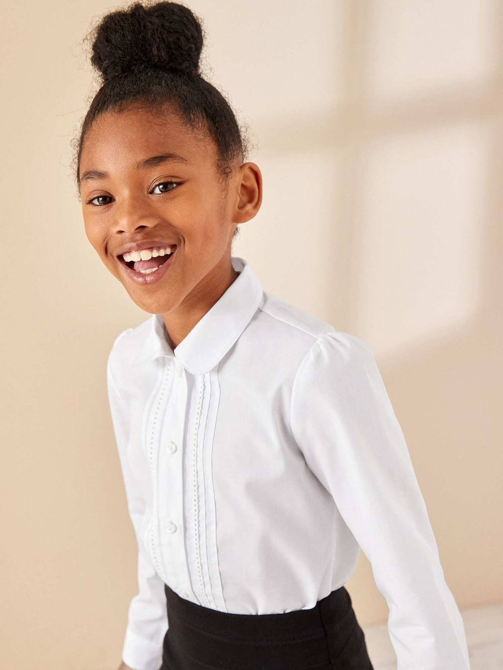 Рубашка школьная для девочки Next 988-053, Белый