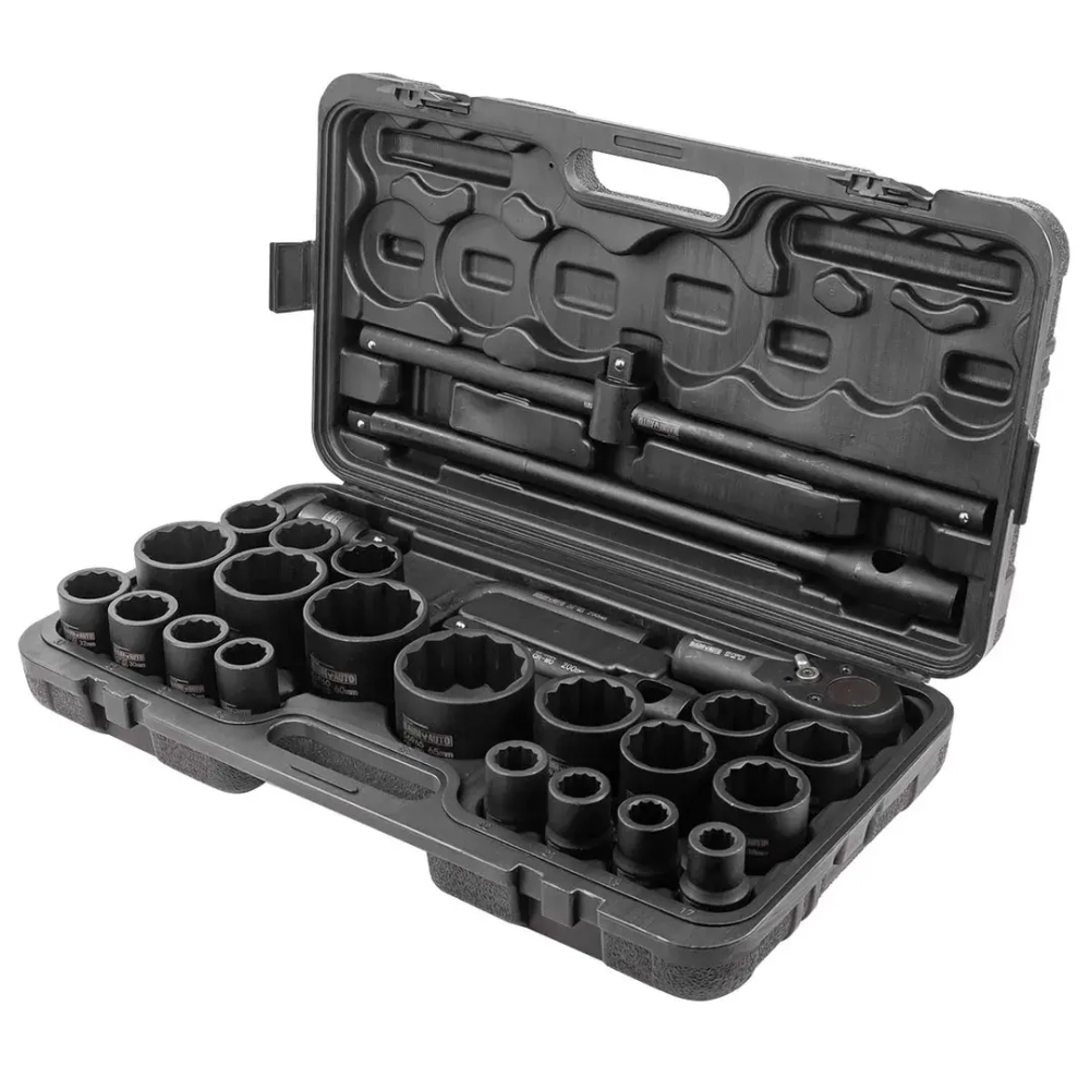 Набор инструментов ударных 26пр. 3/4''(12гр.) BaumAuto##Baum Auto BM-68262-9MPB