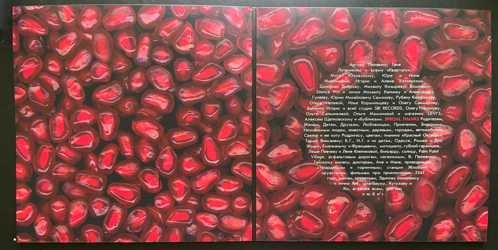 Сплин ‎– Гранатовый Альбом (Россия 2023г.) Cream