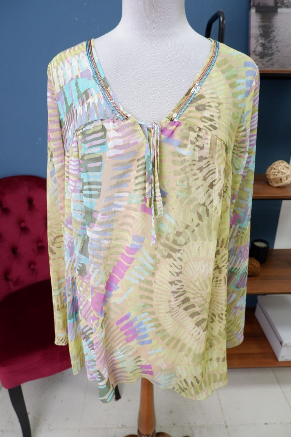 Блузка Belly Button летняя 50-52 размер