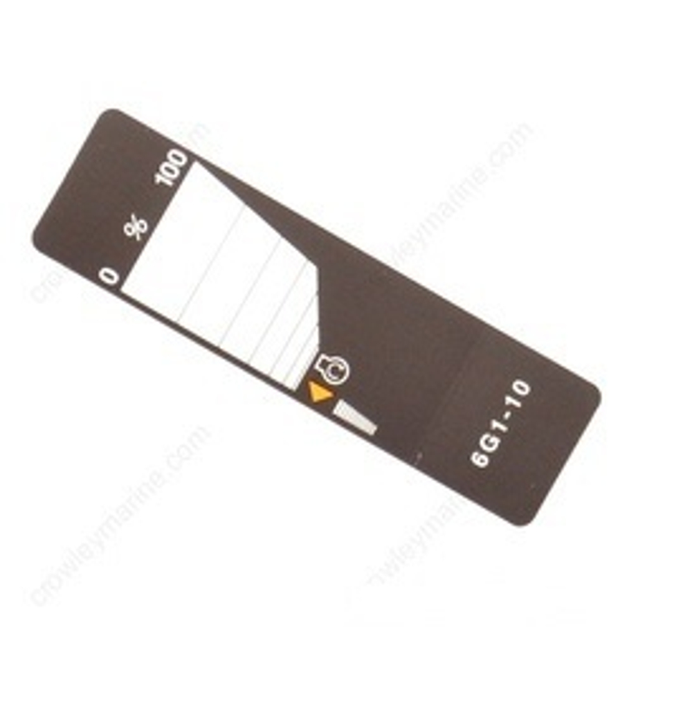 Наклейка индикатор Yamaha 6G14213710