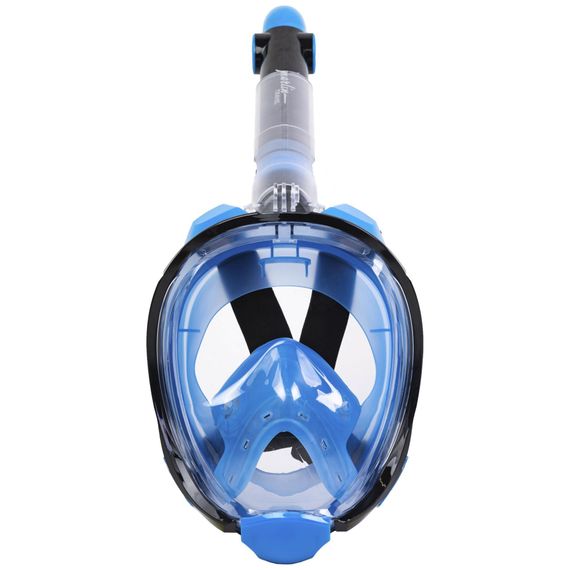 Маска полнолицевая Marlin Travel черный/синий/синий