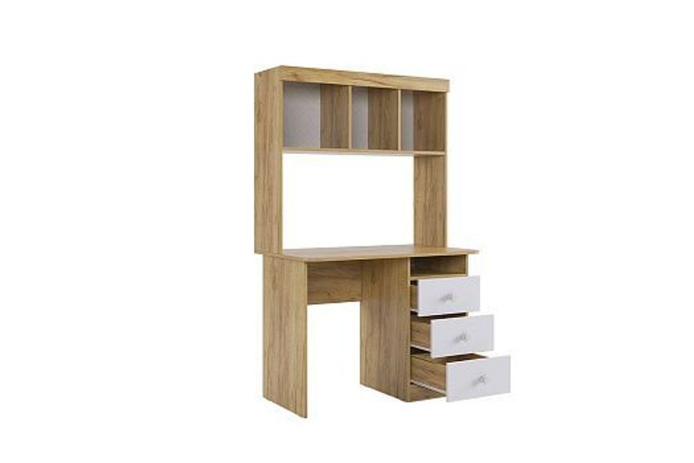 Стол «Форсаж» (Дуб крафт золотой), ЛДСП, Мебельсон