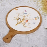 Подставка для подачи «Райский сад» 30*22*2см, белая