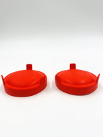 Заглушка фары с ножками красная ВАЗ 1118 Калина комплект 2 шт