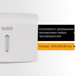 Диспенсер для полотенец LAIMA PROFESSIONAL BASIC (Система H2), Z-сложения, белый, ABS.