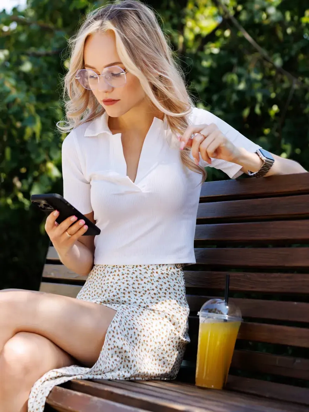 Имиджевые прозрачные очки для компьютера