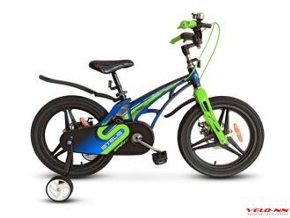 Велосипед STELS 18&quot; Galaxy Pro арт. V010 синий/зеленый