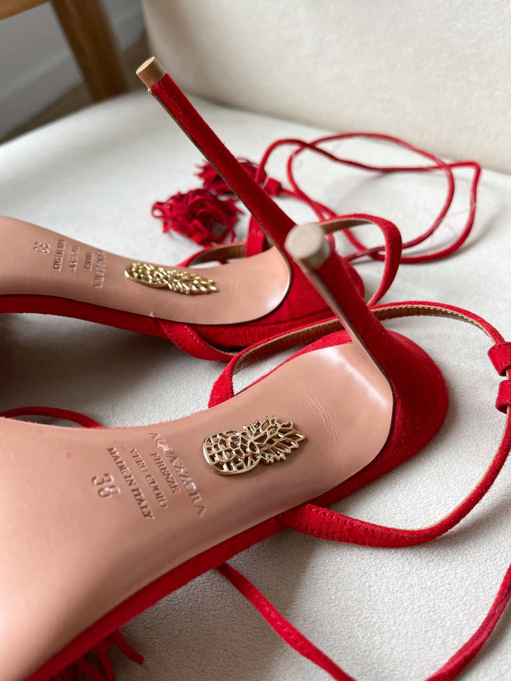 Босоножки Aquazzura